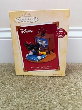 Hallmark Keepsake Disney 'Best Night of the Week' Ornament